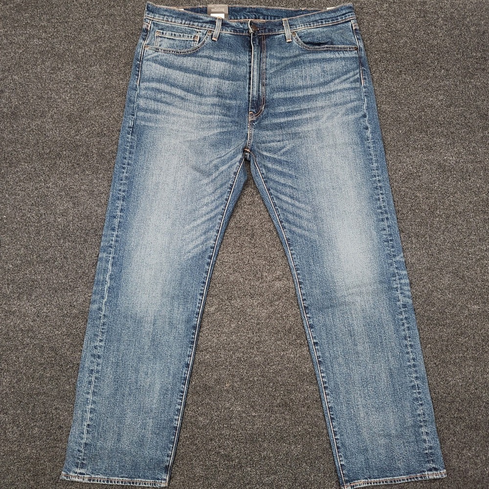 Levis 505‎ Mens 40x30 Blue Denim Straight Leg Jeans Medium Wash NEW USA Cowboy